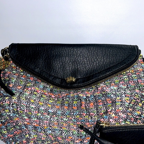 Juicy Couture Multicolored Fold-over Fabric Purse Crossbody
14x9x4 - Picture 6 of 17